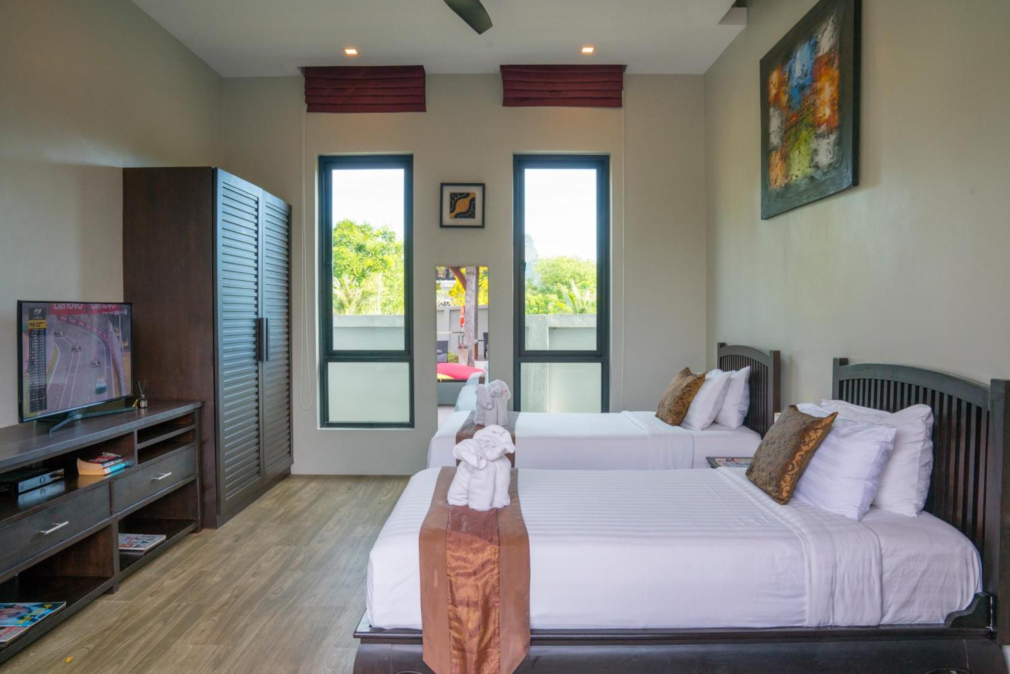 Narintara Private Pool Villas - Free Tuk-Tuk Service To The Beach! Ao Nang エクステリア 写真