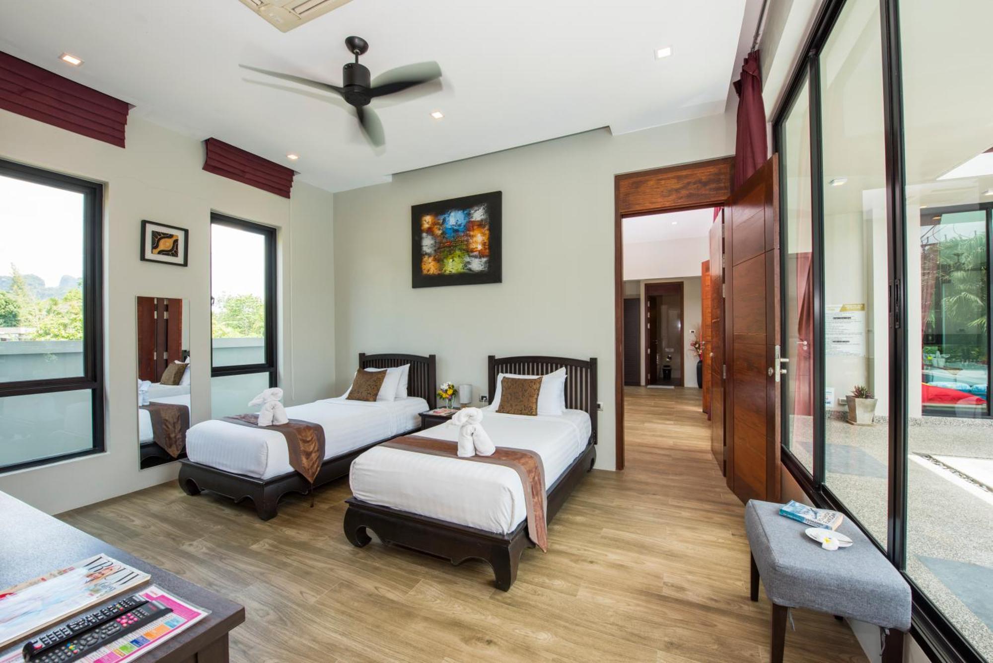 Narintara Private Pool Villas - Free Tuk-Tuk Service To The Beach! Ao Nang エクステリア 写真