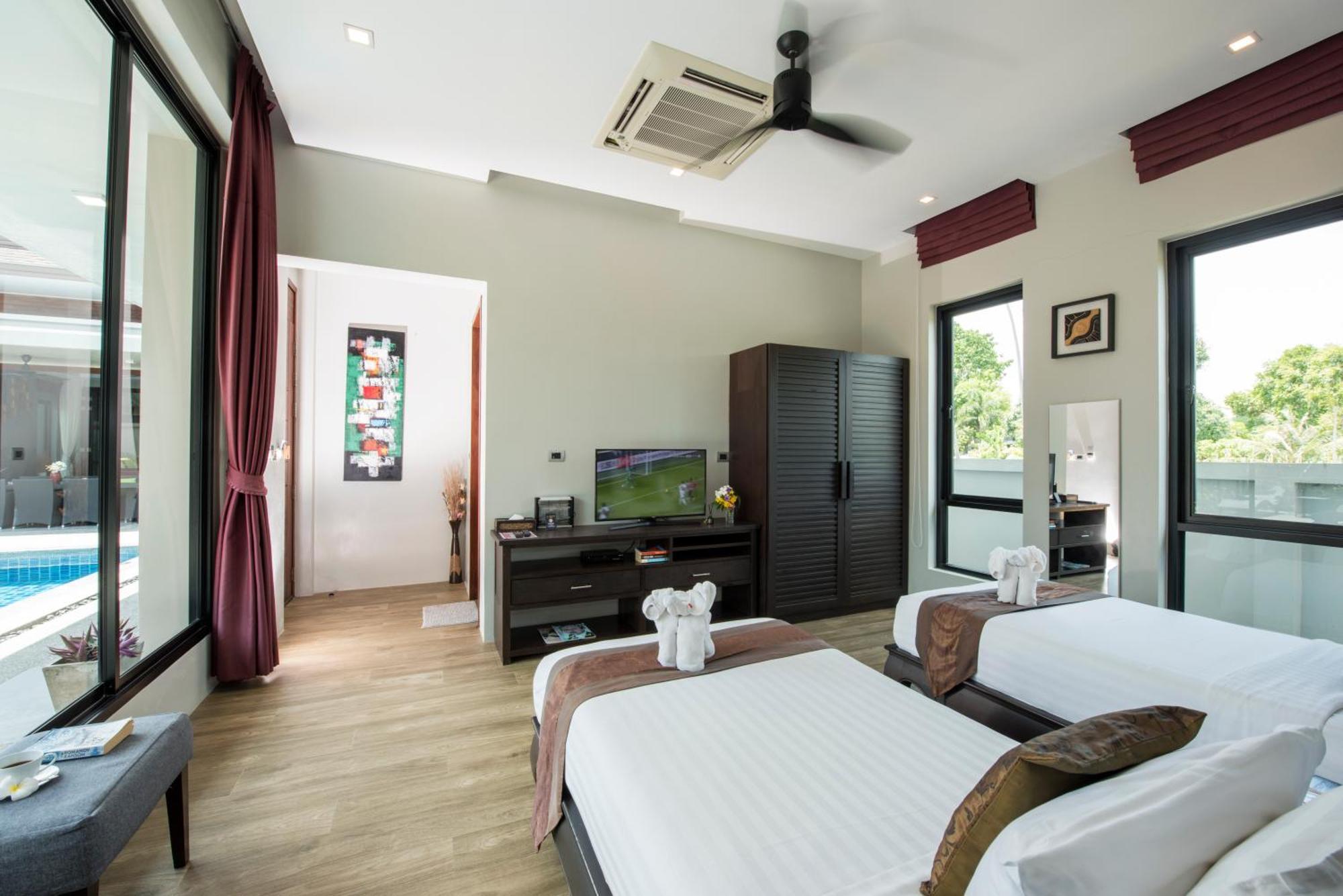 Narintara Private Pool Villas - Free Tuk-Tuk Service To The Beach! Ao Nang エクステリア 写真